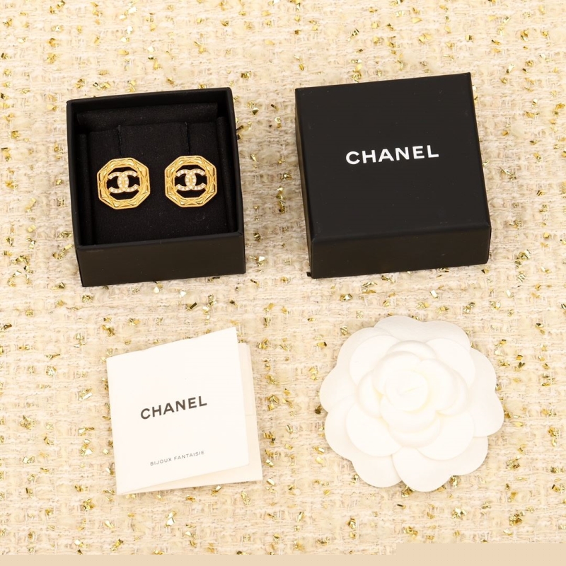 Ch*el earrings